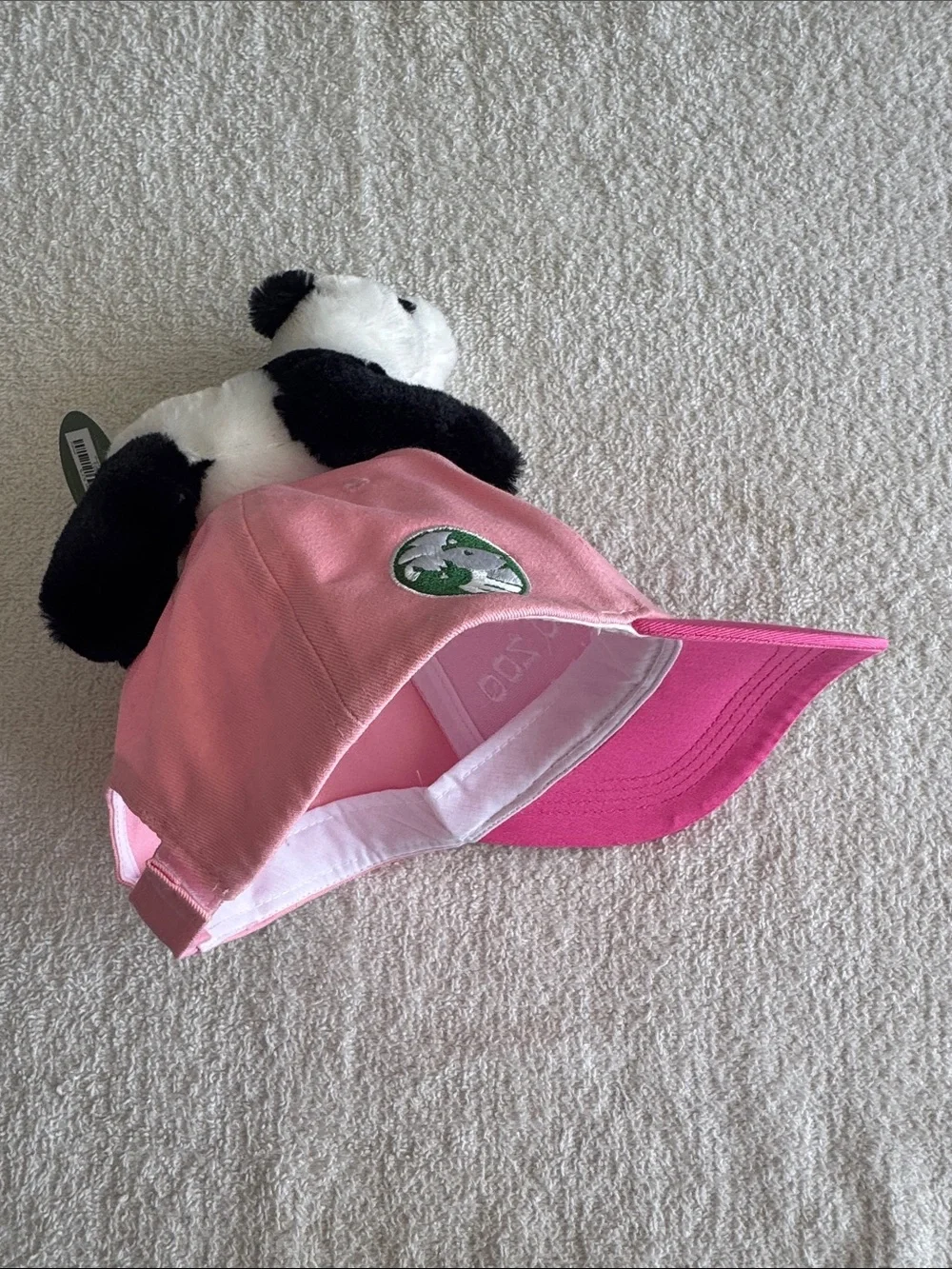 Zoologee San Diego Zoo & Safari Park Kids Pink Panda Plush Cap Hat